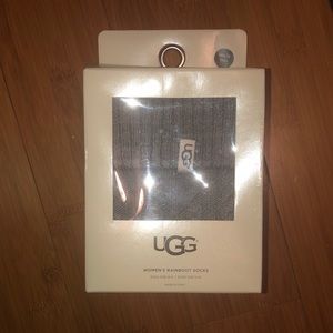 UGG women’s rain boot socks Gray New in box